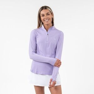 Rhoback Heather Performance Q-Zip
